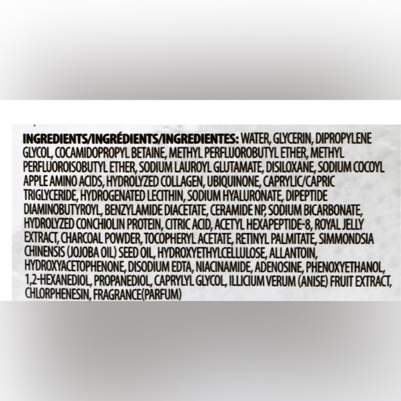 4 Charcoal‎ & hyaluronic acid vitamin C & E infused Bubble Face Mask Treatments - Picture 3 of 5